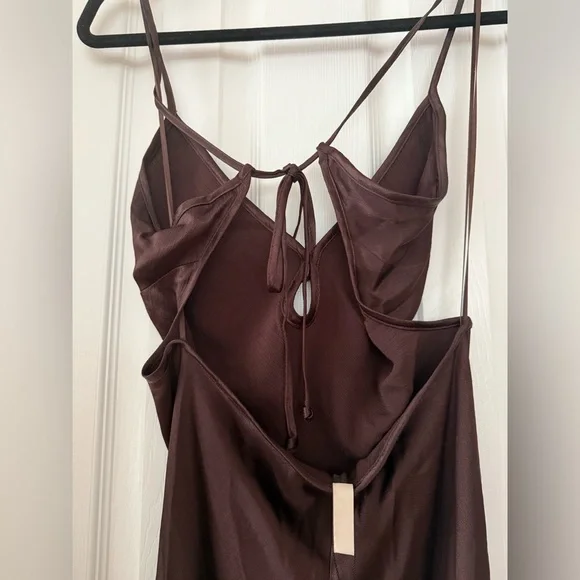Bec & Bridge Cedar City Maxi Dress in Dark Chocolate Size US 6 NWT - Picture 7 of 15